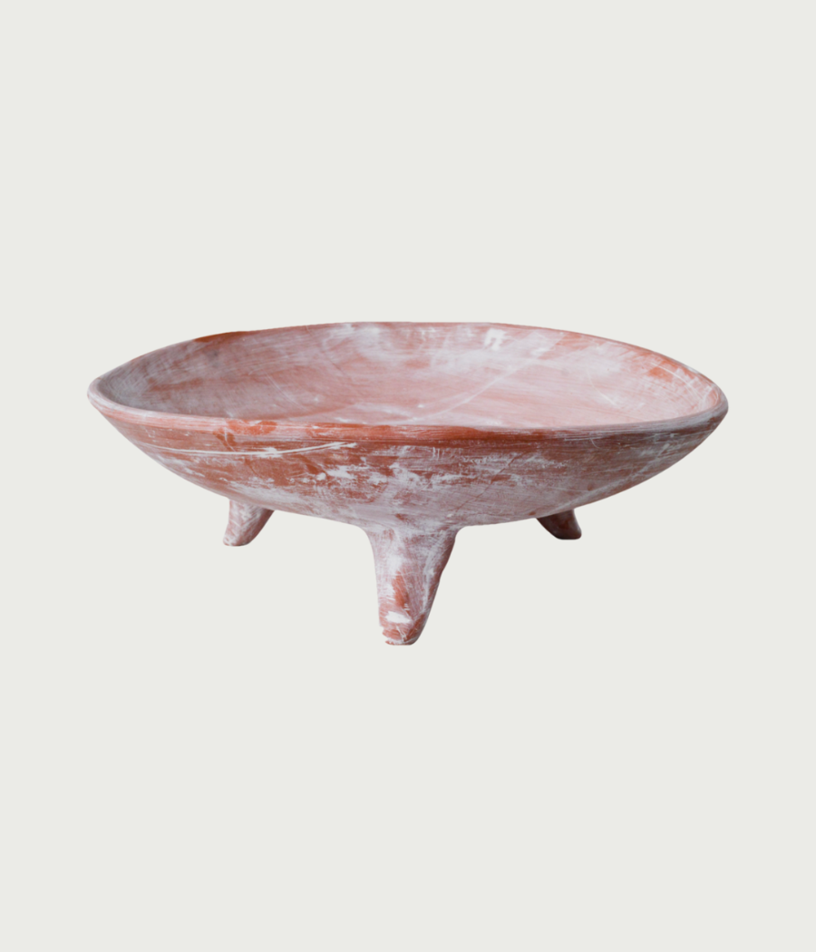Large Footed Bowl Terracotta images